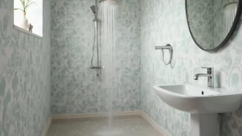 czy tapeta winylowa nadaje się do łazienki