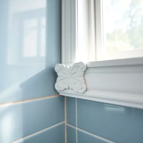 Dekory listwy do łazienki