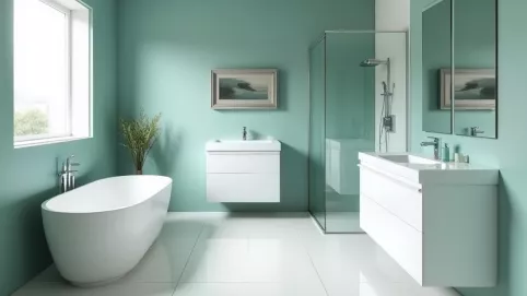 farba do łazienki zamiast glazury