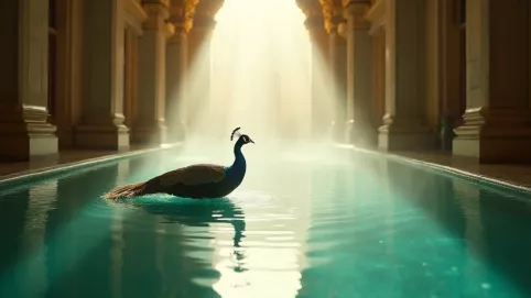 gdzie są pawie w łazienkach królewskich