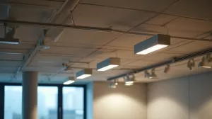 halogeny do sufitu podwieszanego