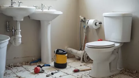 ile hydraulik bierze za łazienkę