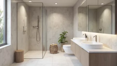 inspiracje małych łazienek