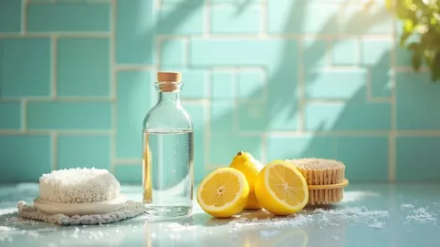 jak czyścić łazienkę bez środków chemicznych