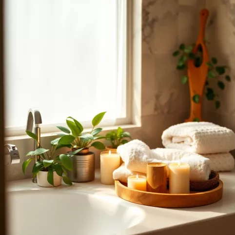 Jak ocieplić łazienkę dodatkami