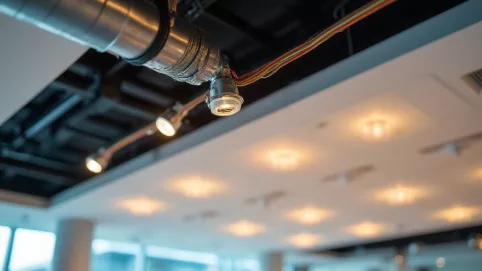 Jak podłączyć halogeny w suficie podwieszanym