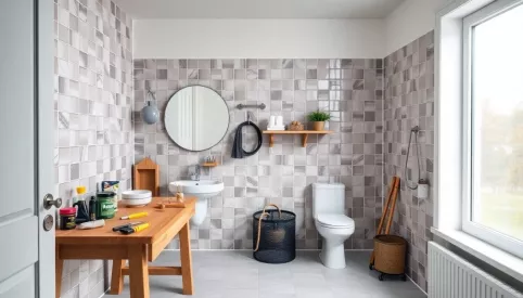 jak wyremontować łazienkę tanim kosztem Tychy