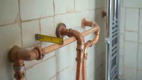 jak zmienić rozstaw przyłączy grzejnika łazienkowego