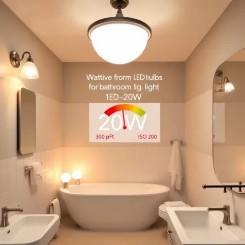 Jaka Moc Żarówki Do Łazienki