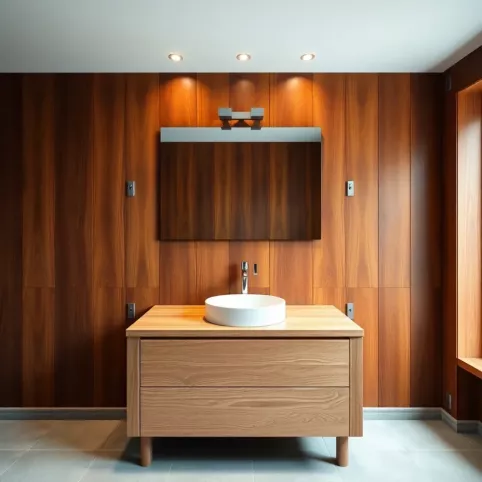 Jakie drewno do łazienki