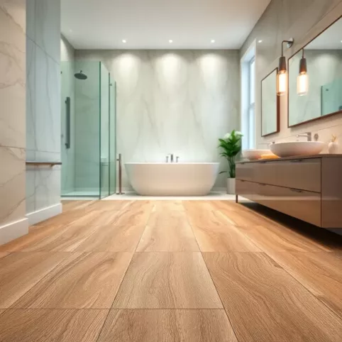 Jakie panele do łazienki na podłogę