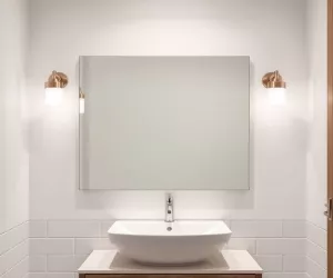 Jakie światło do łazienki nad lustro