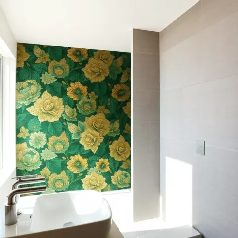 jakie tapety do łazienki