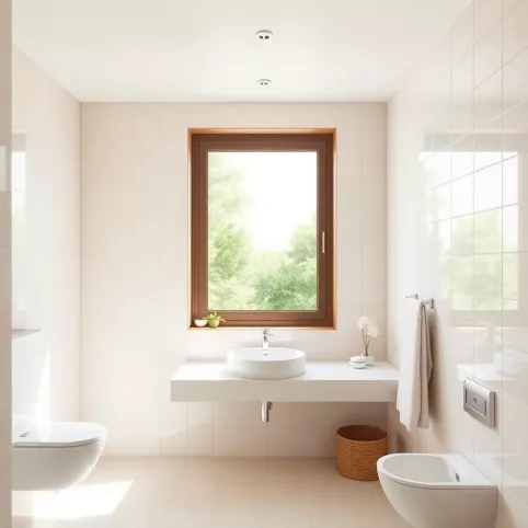 Jasna łazienka inspiracje