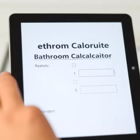Kalkulator remontu łazienki