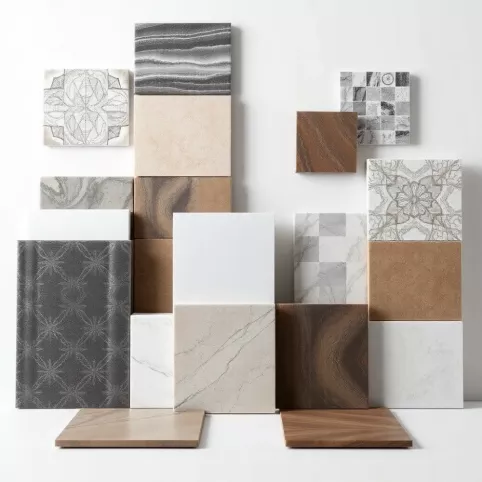 Kolekcje płytek do małej łazienki