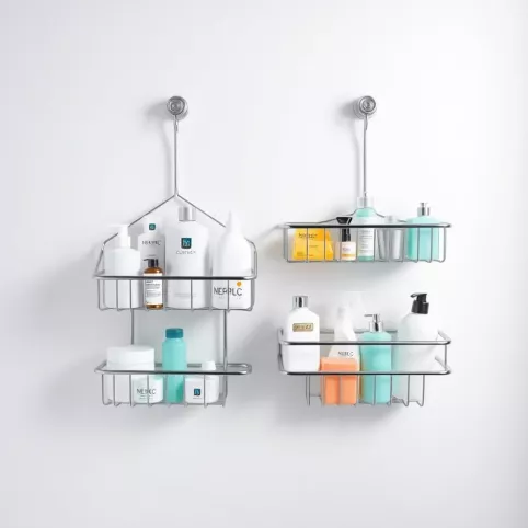 Koszyki do łazienki pod prysznic