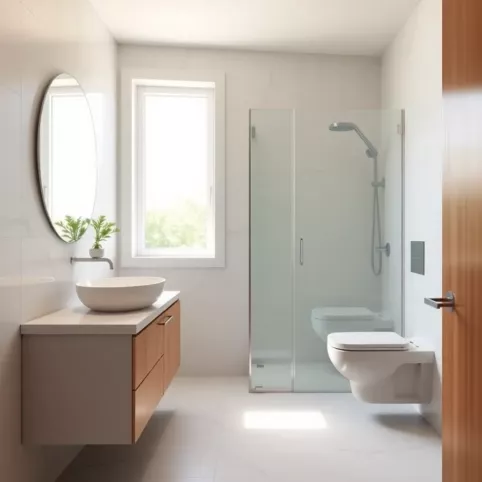 Łazienka 5m2 z oknem