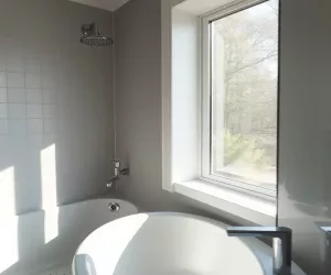 Łazienka z oknem