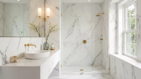 mała ekskluzywna łazienka