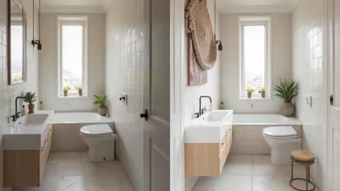 mała łazienka remont