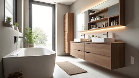 Meble łazienkowe na wymiar Sosnowiec