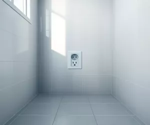 Minimalna wysokość gniazdek w łazienkach