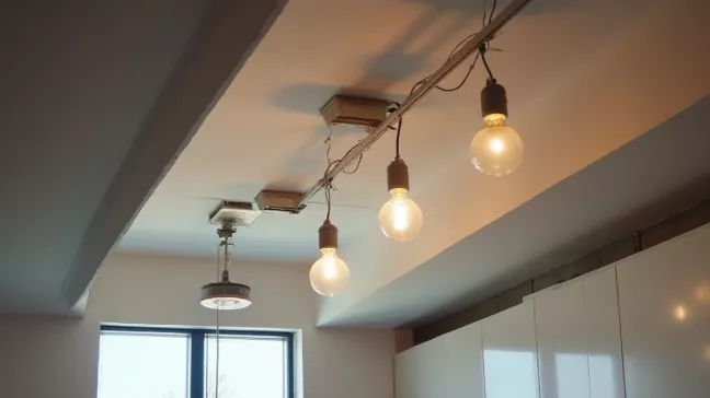 Montaż halogenów w suficie cena