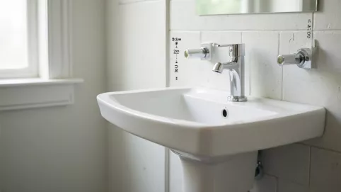 Na jakiej wysokości umywalka w łazience