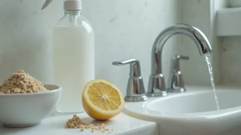 naturalne czyszczenie łazienki