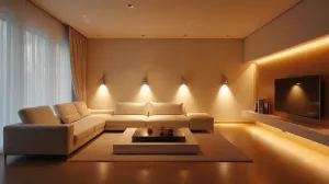 Nowoczesne halogeny do salonu