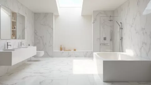 nowoczesne łazienki duże