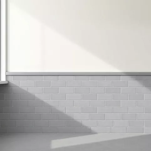 Płytki do połowy łazienki jak wykończyć