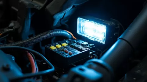 podłączenie halogenów