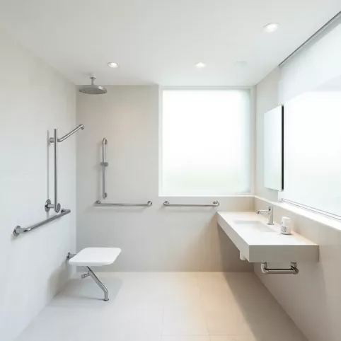 Projekt łazienki dla niepełnosprawnych