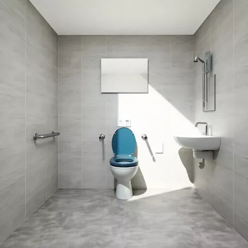 Projekt łazienki dla osoby niepełnosprawnej