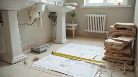 Remont łazienki krok po kroku