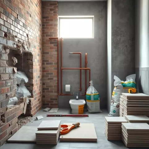Remont łazienki od podstaw koszt