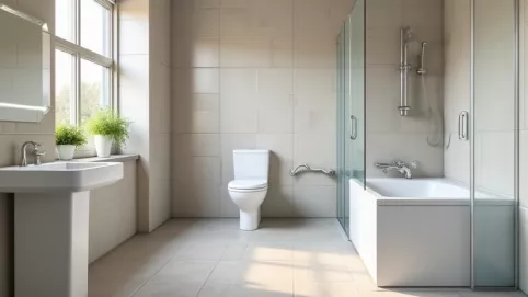 remont łazienki z pfron