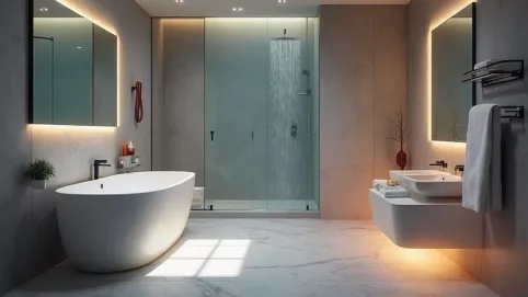 strefy bezpieczeństwa w łazience