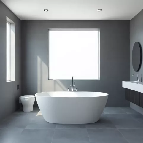 Szara łazienka inspiracje