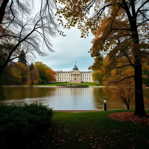 W jakiej dzielnicy sa Łazienki Królewskie