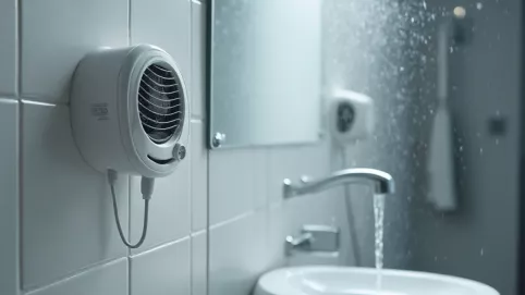 wentylator łazienkowy na baterie