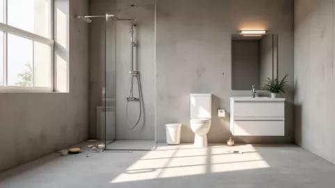 Wykończenie łazienki stan deweloperski krok po kroku