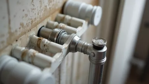 Wymiana grzejnika łazienkowego w bloku