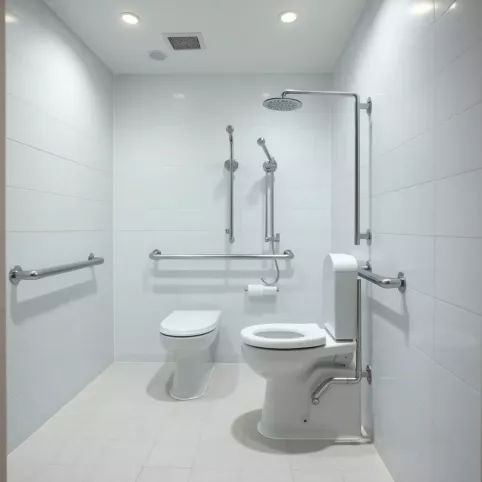 wyposażenie łazienki dla niepełnosprawnych  przepisy