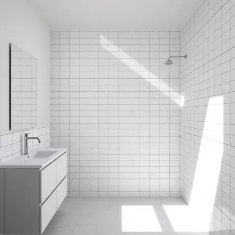 Wysokość płytek w łazienkach