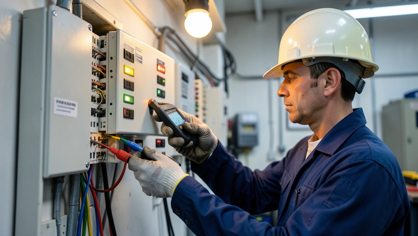 Sprawdzenie bezpieczeństwa i testowanie oświetlenia