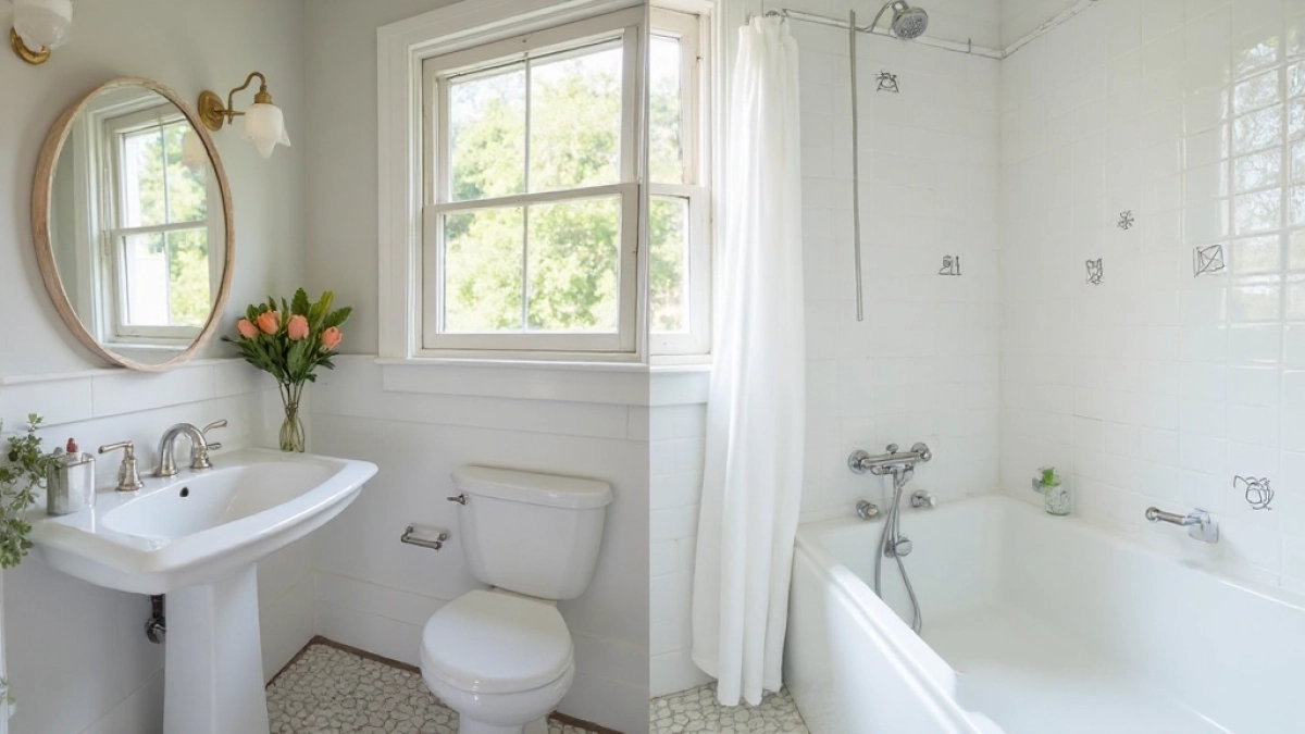 tani sposób na odnowienie łazienki