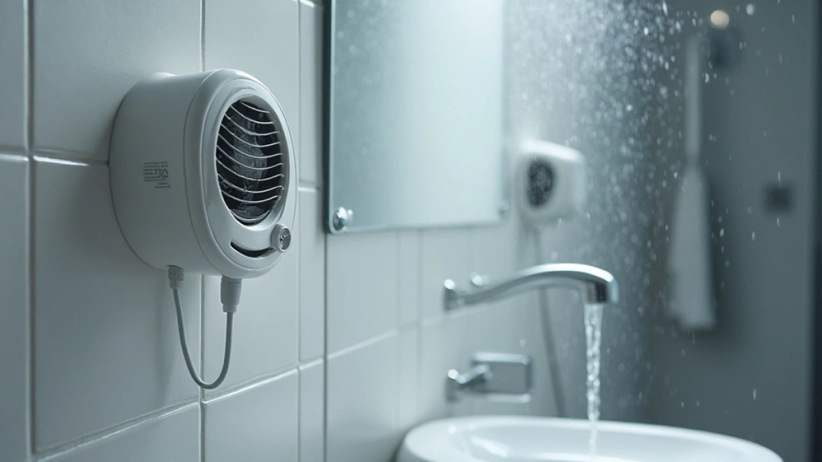 wentylator łazienkowy na baterie